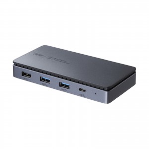 ドッキングステーション（USBハブ・Type-C・4K×3画面出力対応・PD対応
