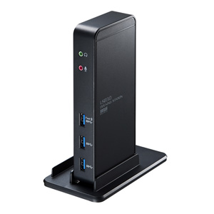 ドッキングステーション(USB3.0・タブレットスタンド・ACアダプタ)