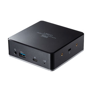 Type-C・USB3.1A接続ドッキングステーション(VESAマウント対応・セルフパワー対応)