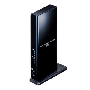 ドッキングステーション(Type-C・USB3.2A接続・デュアルHDMI・有線LAN)