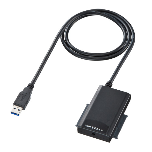 Sata Usb3 0変換ケーブル Hddコピー機能付き Usb Cvide4 激安通販のイーサプライ