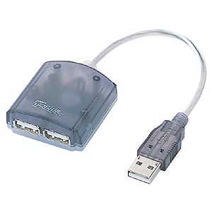 コンパクトUSBハブ(2ポート・グラファイト/アイス) USB-HUBN12GPH | 激安通販のイーサプライ