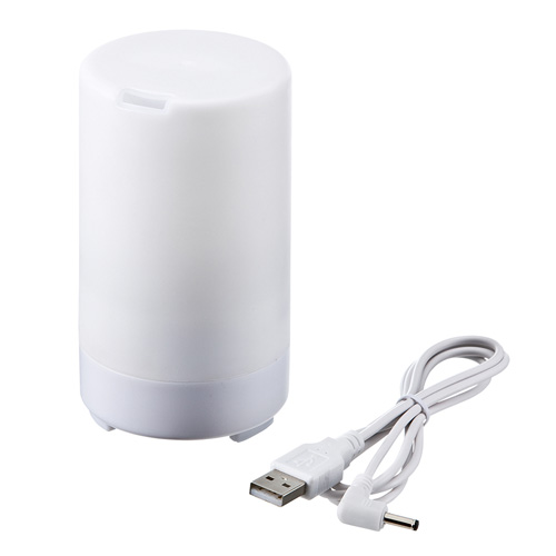 USB加湿器(タイマー機能&LEDライト付き)