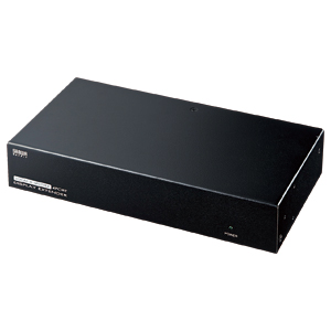 モニター延長器 VGA 送信機(エクステンダー・LAN・4分配・最大180m)VGA-EXAVL4 サンワサプライ