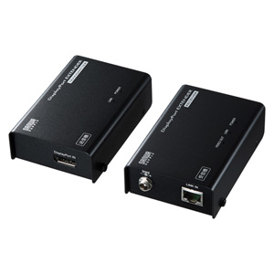 モニター延長器 DisplayPort(エクステンダー・LAN・音声・最大70m)VGA-EXDP サンワサプライ