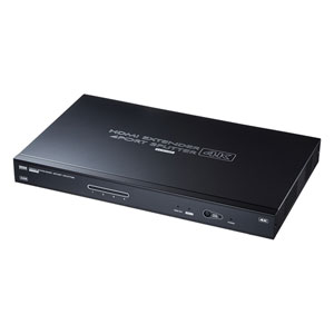 HDMIモニター延長器(エクステンダー・フルHD・4K・4分配・最大70m)VGA-EXHDLTL4 サンワサプライ