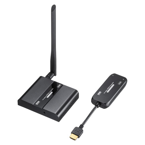 HDMIモニター延長器 (エクステンダー・ワイヤレス・フルHD・最大30m)VGA-EXWHD8 サンワサプライ