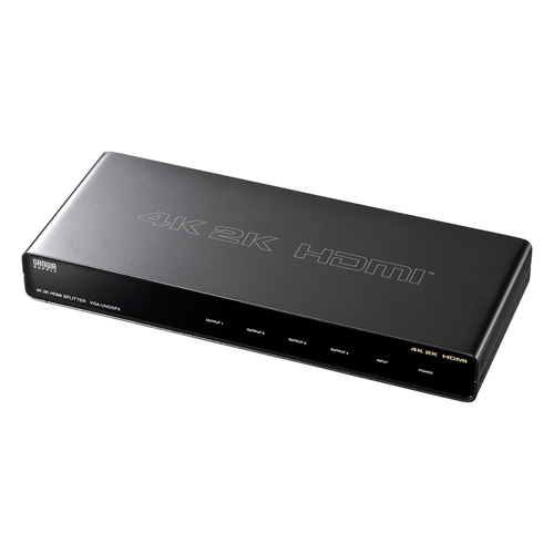 HDMI分配器(4分配・4K2K対応) VGA-UHDSP4 サンワサプライ