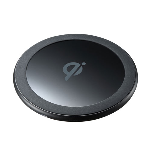 ワイヤレス充電器(置くだけ充電・Qi・iPhone・急速充電・薄型・最大10W)